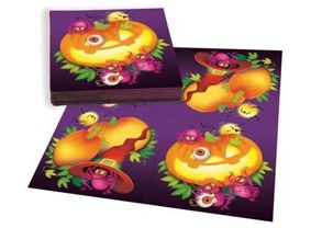 Halloween Pumpkins Napkins pack 20