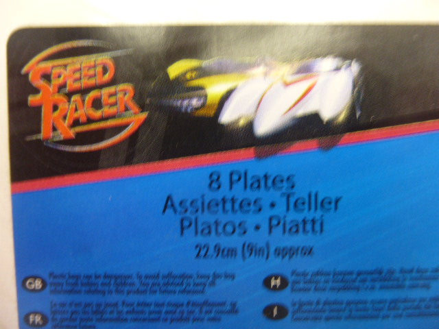 Speed Racer Paper Plates (8)