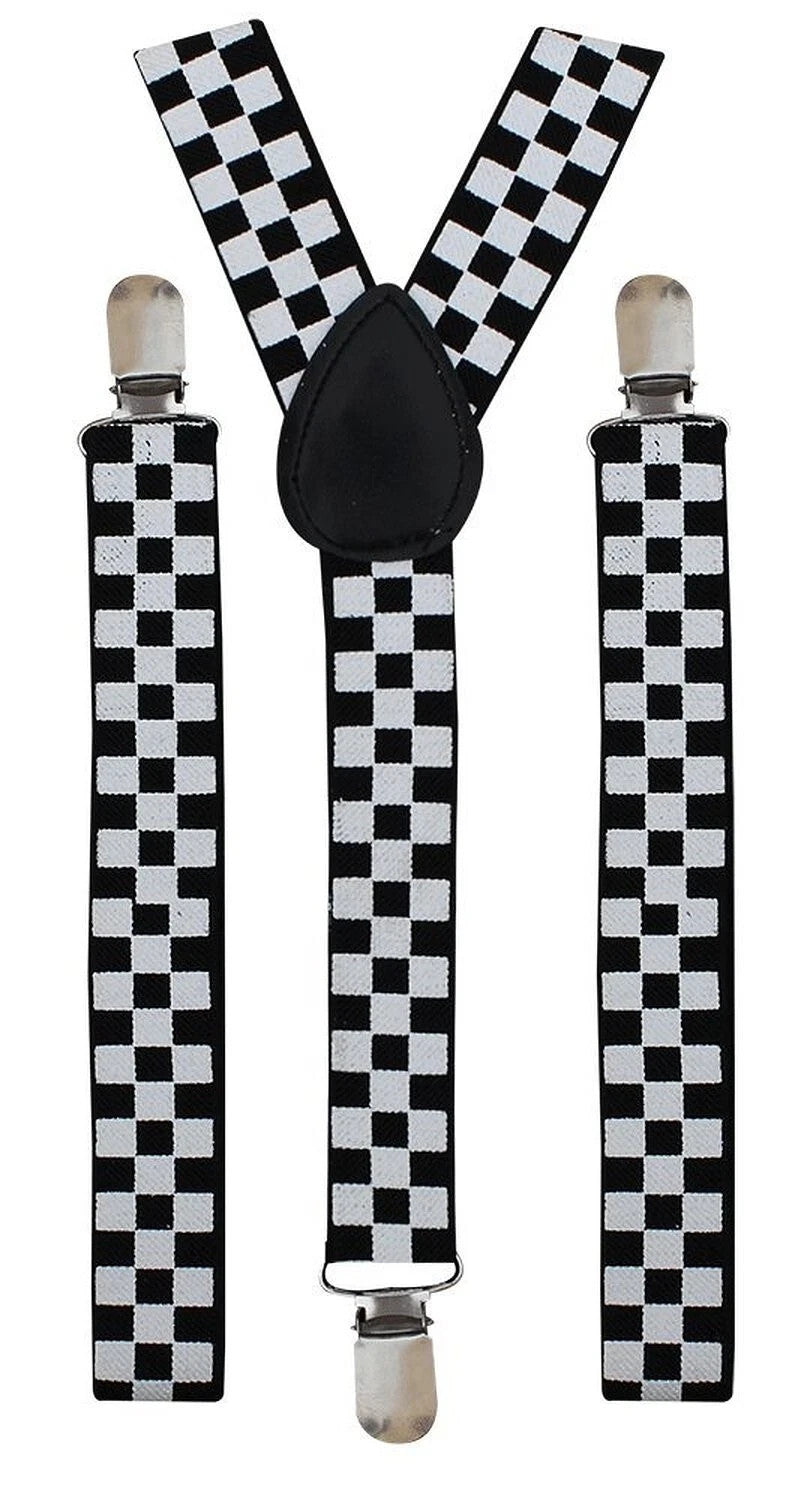 Ska / Police Print Braces