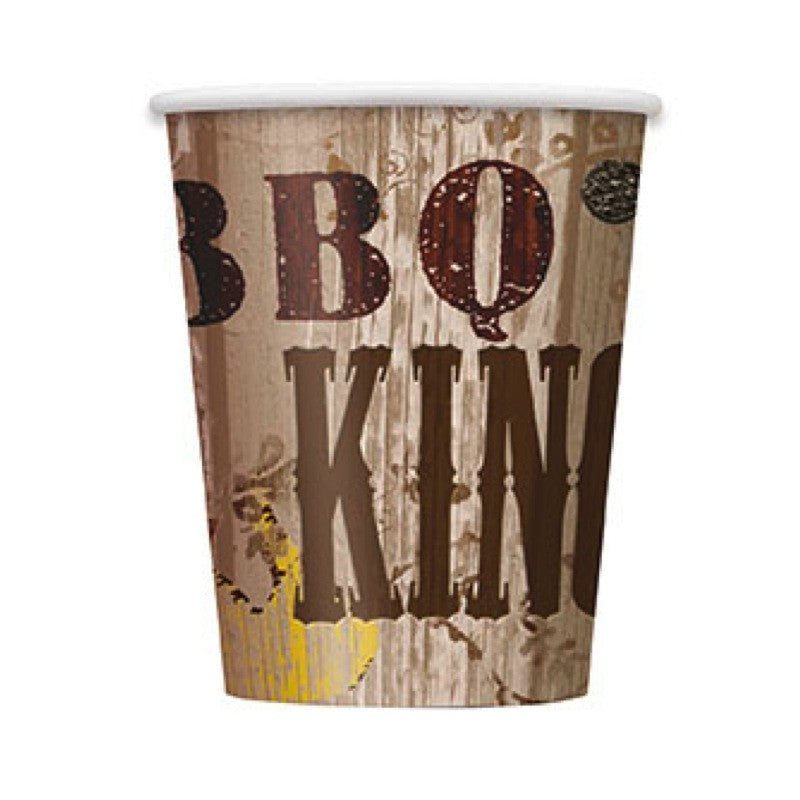 Grill Master BBQ party paper cups (8)